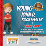 Young John D. Rockefeller in Smart Saver - a Young Series Bilingual Children's Book